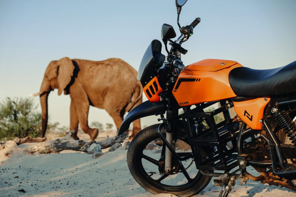 The Roam Air solar-powered electric bike.