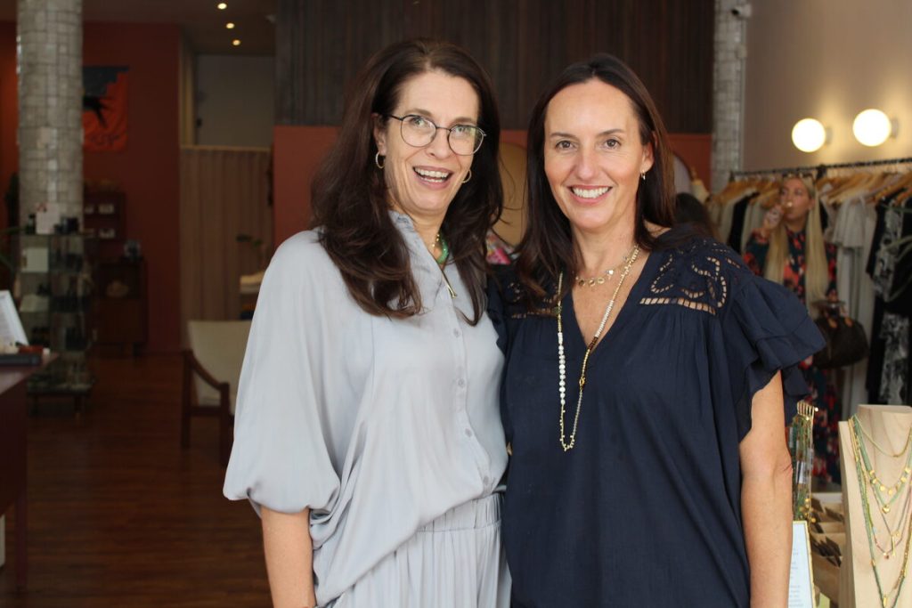 Jacquie Myburgh Chemaly and Jo Giles