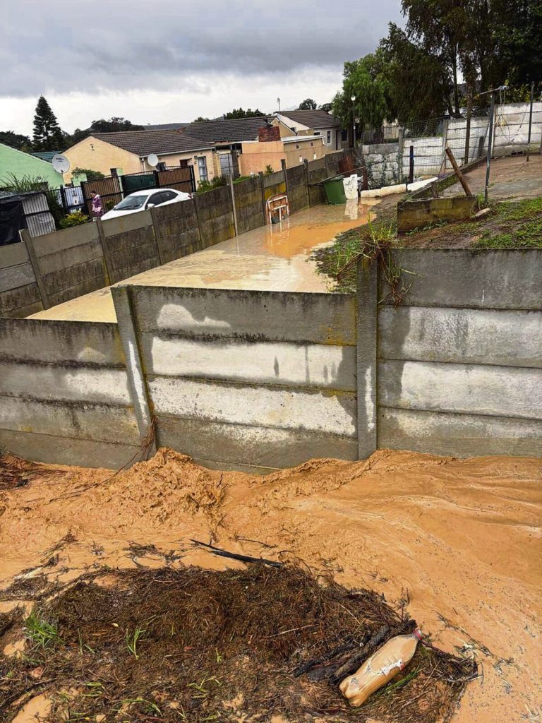 Localised flooding was also reported in Ida's Valley.
Photo: Facebook/Good Stellenbosch