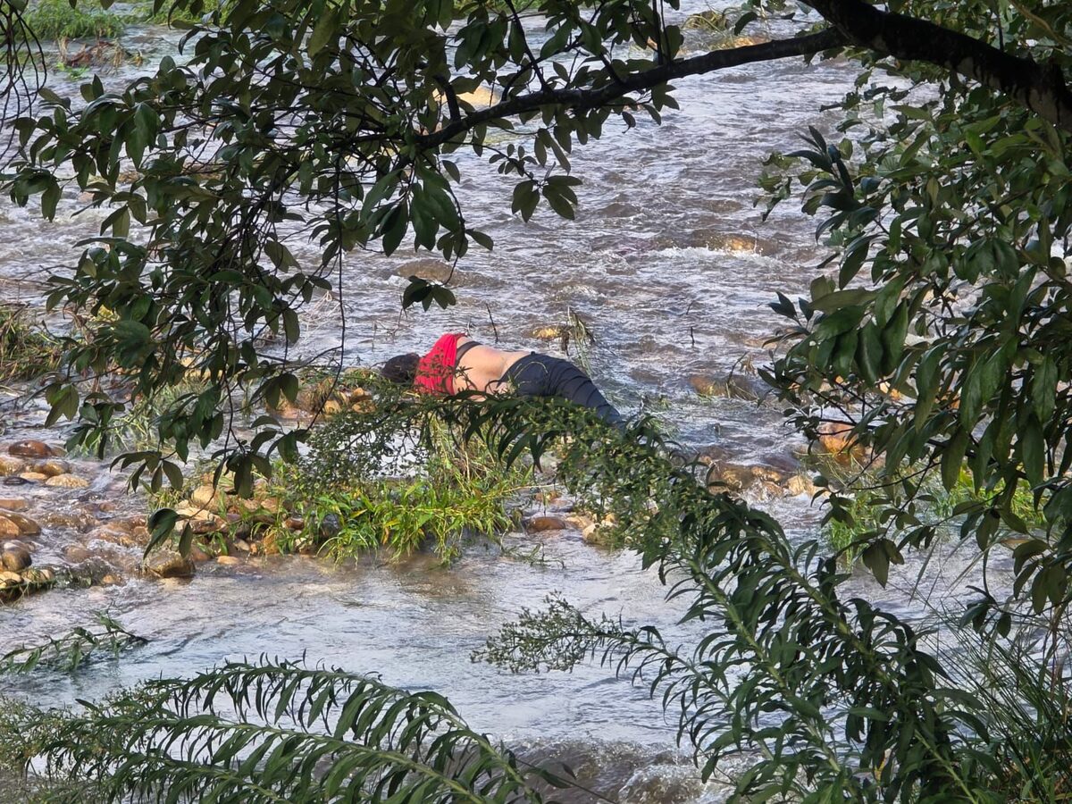 Elize se lyk in die Pniel-rivier is baie vreemd vir haar familie. Foto: verksaf