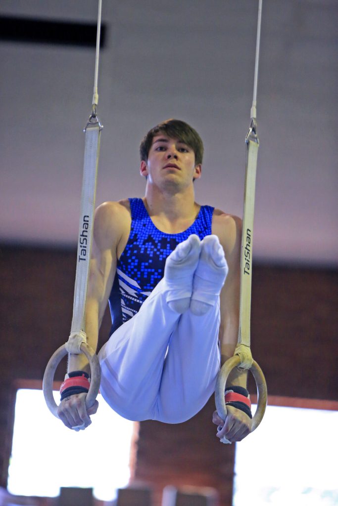 Gymnast  Travis Giles