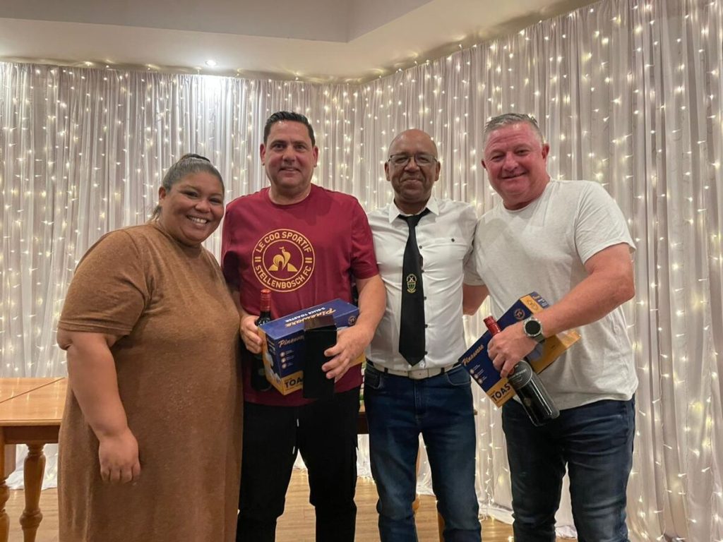 From left: Letesia Arnolds, Roy Lamongeli, Brian Minnis and Gavin Hunt.