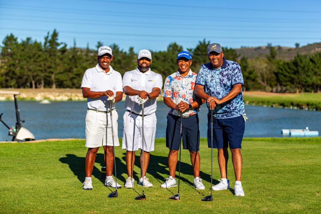 Wendell Lawrence, Don Vino Prins, Quinton Manuels and Theo Esau eager to make their mark. 
Photo: Viola Anthony