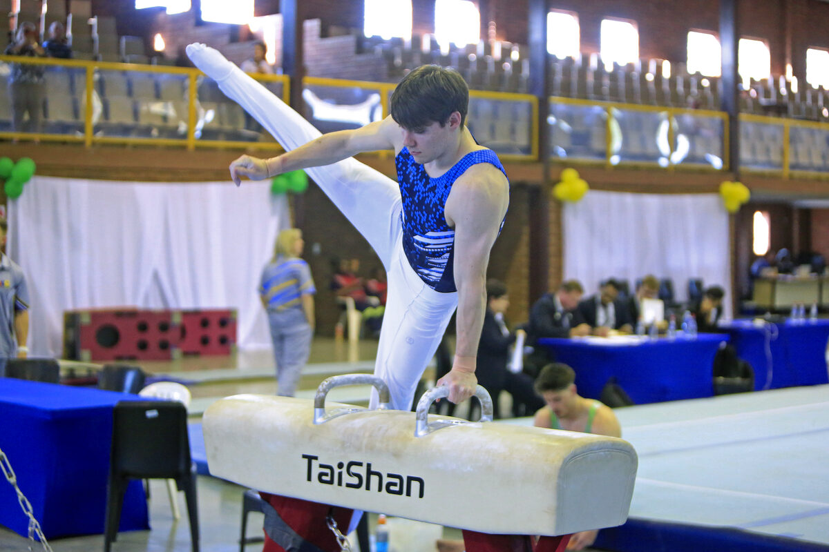 Gymnast Travis Giles