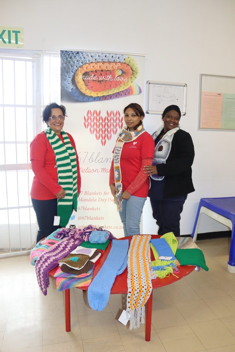 Juanita Adams, Allysa Smith and nurse Felicia Mangera from the Ida's Valley Clinic 