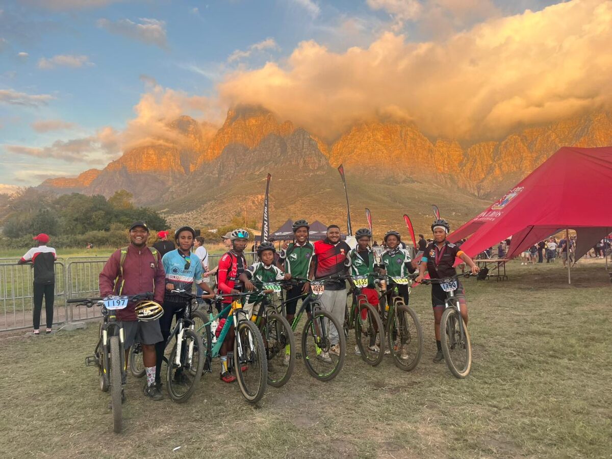 Cloetesville High School MTB riders