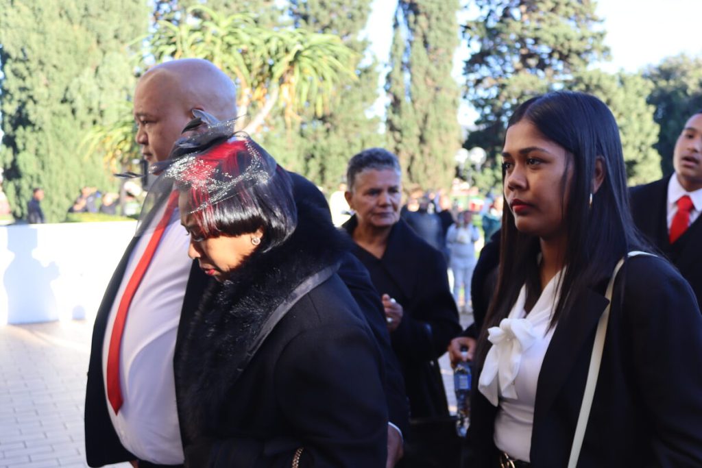 Jayden Adams funeral at Coetzenburg Centre, Saturday 25 July 2026. 