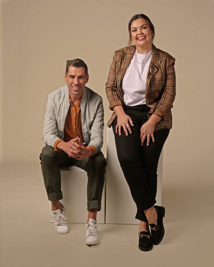 Kokkedoor Herman Lensing en Jess van Dyk