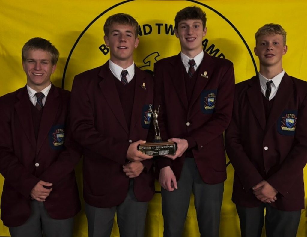 Die o.17-tweekampspan van Paul Roos Gimnasium
