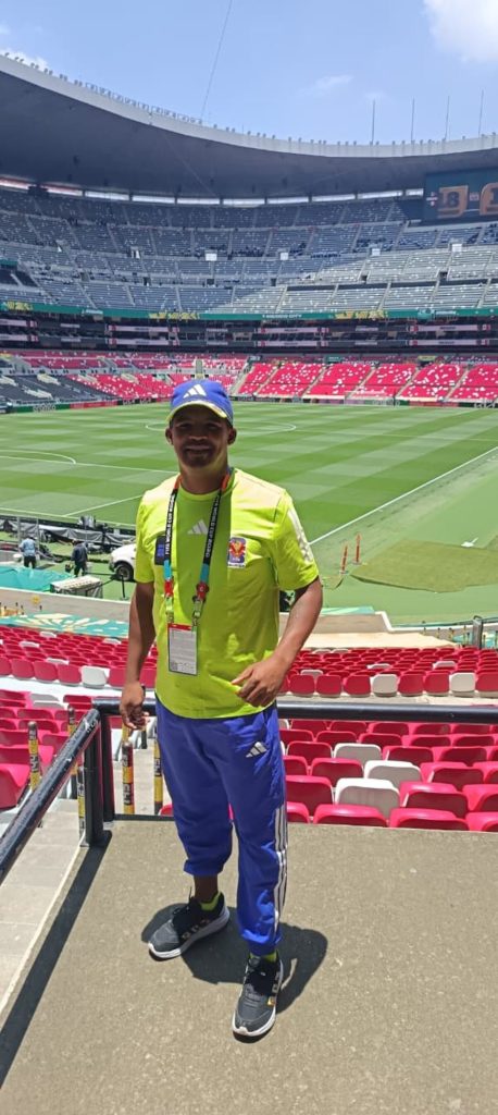 Lorenzo Claassen FIFA World Cup volunteer