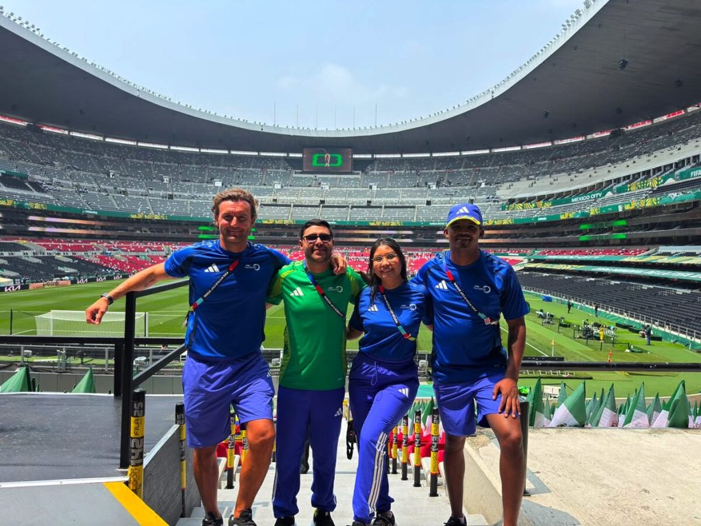 Lorenzo Claassen FIFA World Cup colunteer