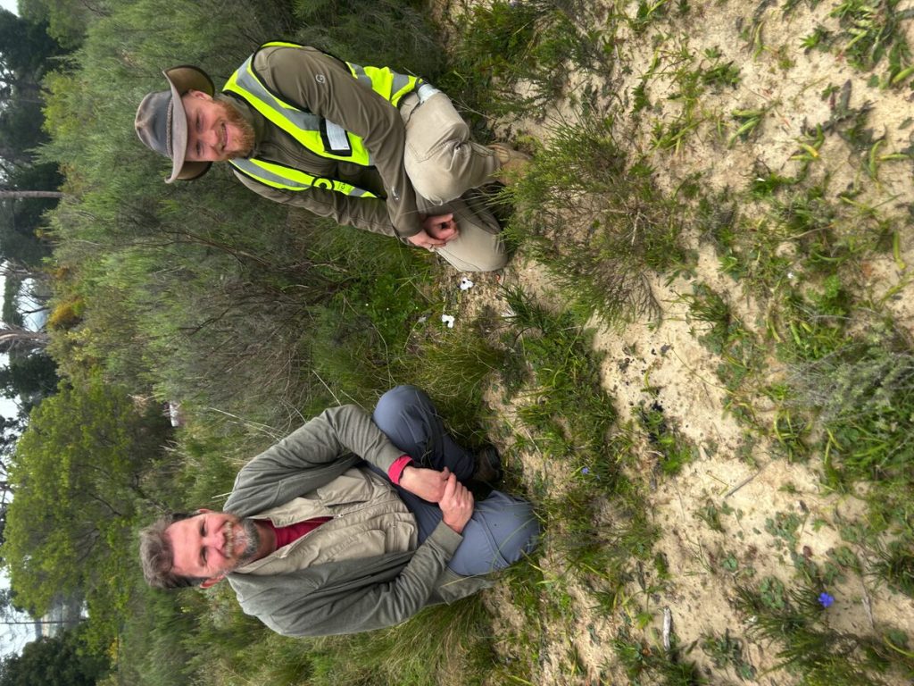Prof. Ruan Veldtman en Jack Jelbert (jnr.)