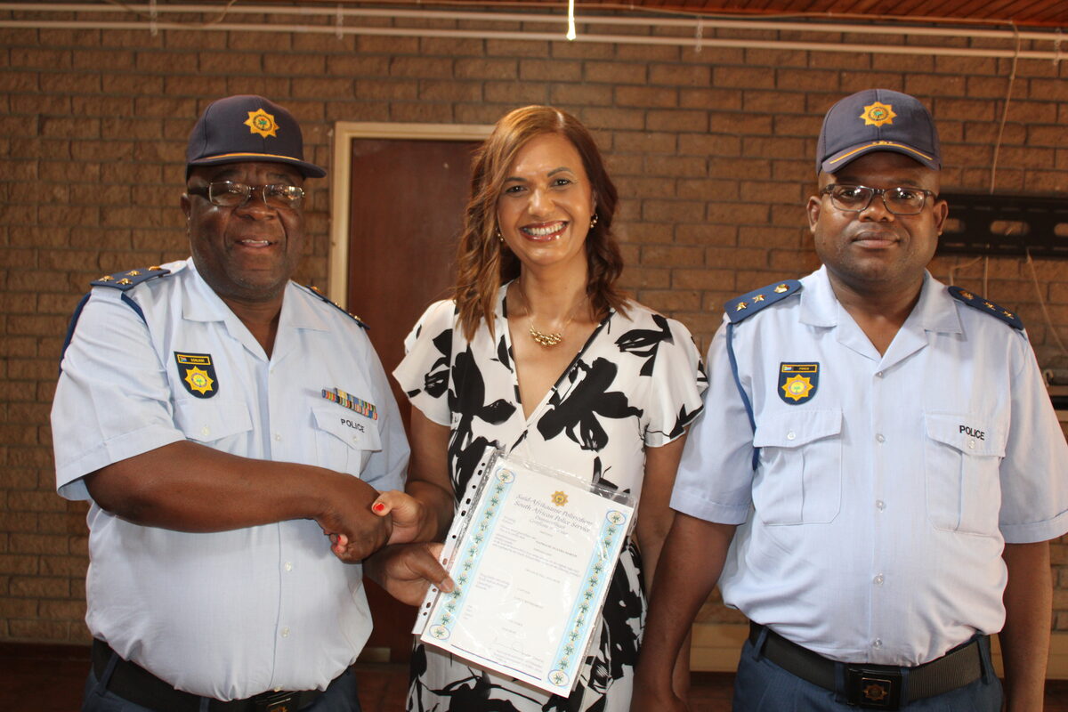 Kaptein Nathalie Martin, Stellenbosch-polisie