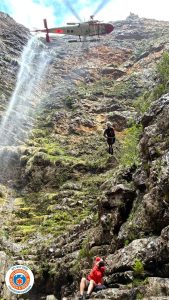 Helicopter rescue for student after four-metre fall in Jonkershoek
