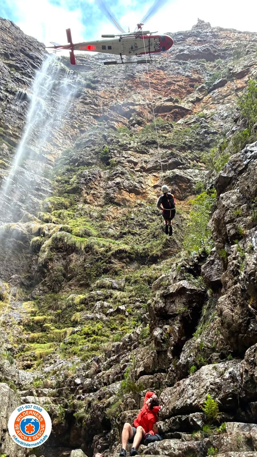 Helicopter rescue for student after four-metre fall in Jonkershoek