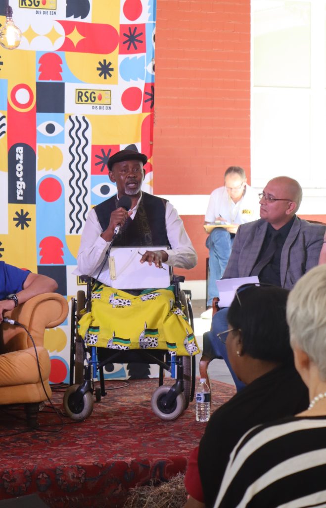 Stellenbosch Mayoral debate at Toyota Woordfees 2026.