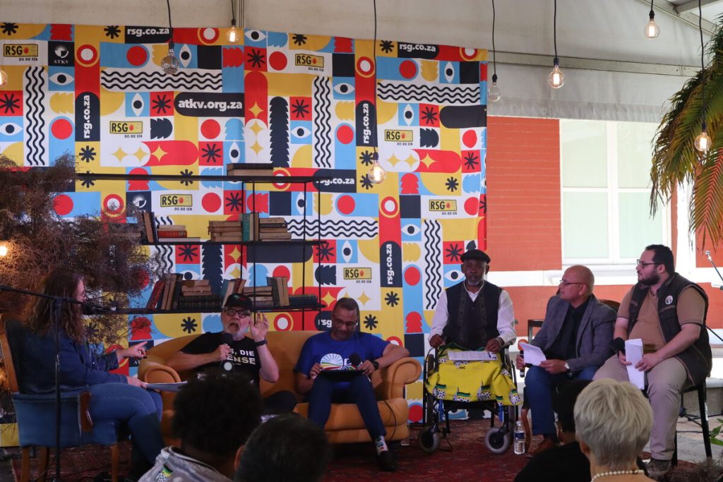 Stellenbosch Mayoral debate at Toyota Woordfees 2026.