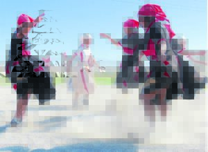 Dans dat die stof staan