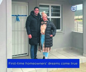 New owners get their house keys