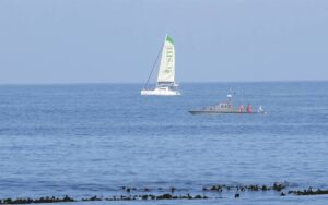 Fighting crime on land and at sea