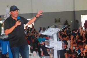 Hawston children blessed with party