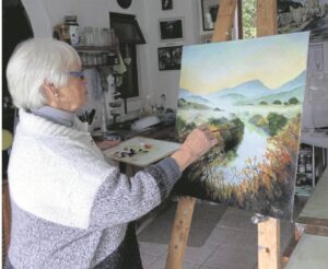 Local artist’s passion lives on