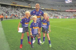 Fourie-broers ontmoet hul helde