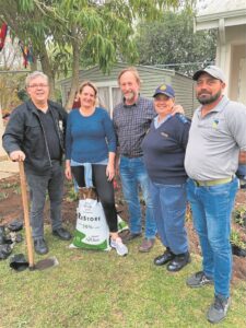 Stanforders revamp garden