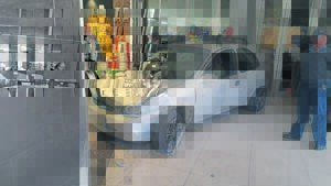 Shock at shopping centre