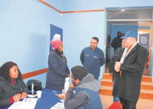 Scores of Agulhas residents register for housing in successful database-gathering drive