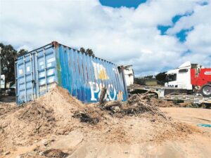 Access remains a problem in and around the Overberg after another storm hits the area