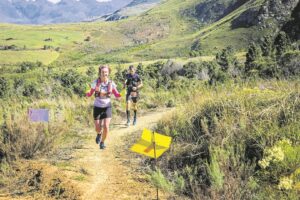 Trail running at Paul Cluver