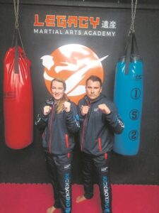 Two kickboxers from Hermanus are ready for combat