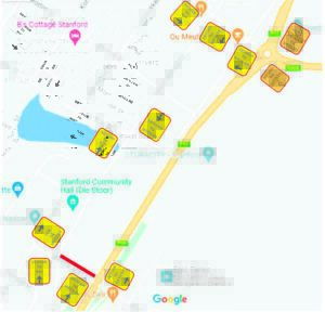 Planned road closures