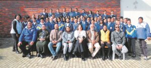 Leerders van Swartberg Sekondêr in Caledon touwys gemaak