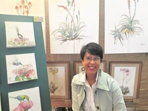 Politician exhibits talent