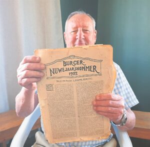 Caledon-inwoner kry tydskrif uit toeka se dae