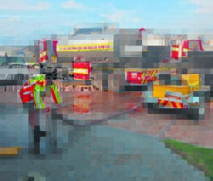 Buurtwag in die Overstrand blus oral brande