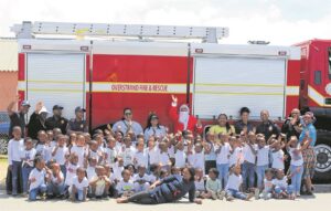 Santa visits Nomzamo Crèche