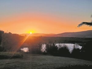 The sun set over Baardskeerdersbos