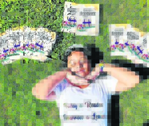 Young author inspires reading