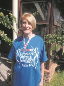 The iron lady of walking