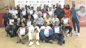 Youth learn plumbing skills