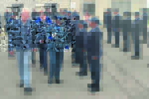 Peace officers graduate