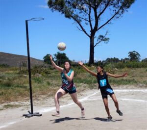 Netbalfees kraai koning