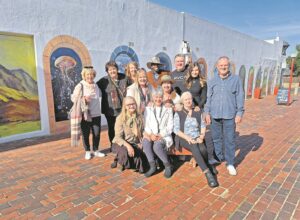 Muurkuns te sien op Victoria-plein