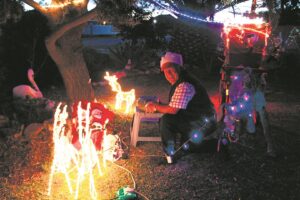 Christmas wonderland in Sandbaai
