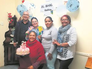 Badisa in Caledon vier mondigwording