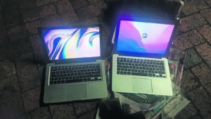 Misdadigers in spore gestuit