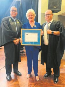 The Mayor is now an alderwoman